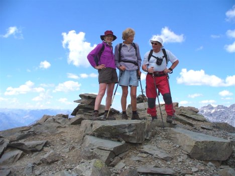 Sylvia, Sheila and Mark